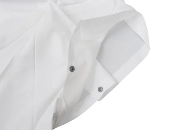 ISSEY MIYAKE 132 5. Ultrasonic Cutting Foil Print Origami Pleated Top K-168676_008