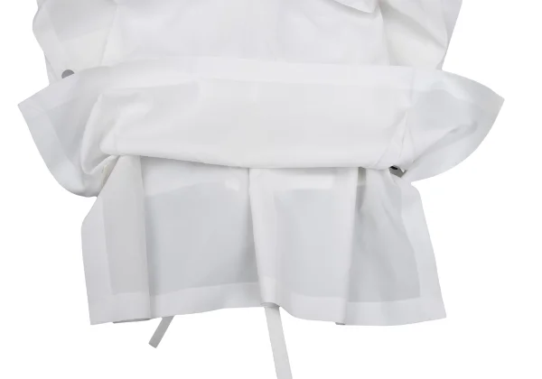 ISSEY MIYAKE 132 5. Ultrasonic Cutting Foil Print Origami Pleated Top K-168676_010