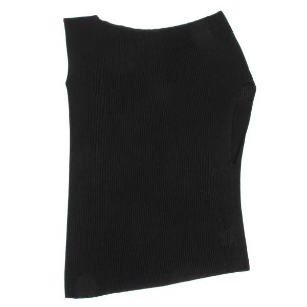 ISSEY MIYAKE 132 5. Rib Sleeveless Asymmetry Top K-168677_002