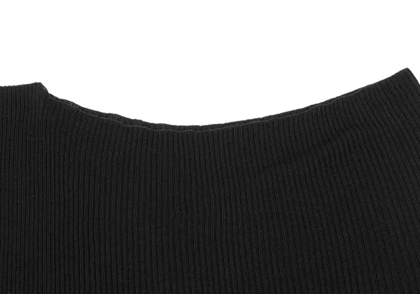 ISSEY MIYAKE 132 5. Rib Sleeveless Asymmetry Top K-168677_004