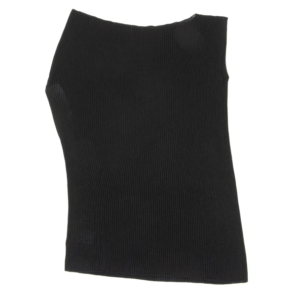 ISSEY MIYAKE 132 5. Rib Sleeveless Asymmetry Top K-168677_011