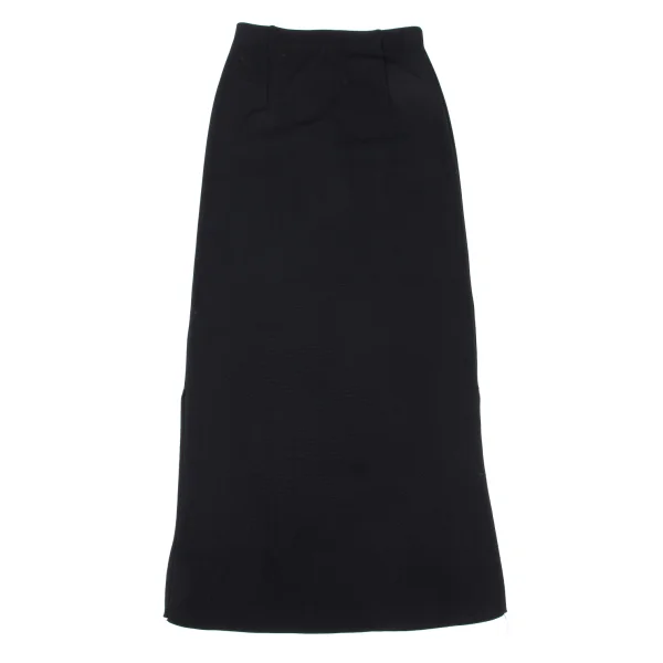 ISSEY MIYAKE PERMANENTE Acrylic Slit Long Skirt K-168680_002