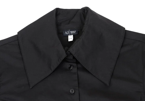 ARMANI JEANS Stretch Big Collar Shirt K-168682_004
