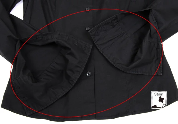 ARMANI JEANS Stretch Big Collar Shirt K-168682_008