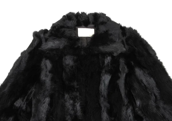 PINK HOUSE Rabbit Fur Hook Closure Jacket K-168683_003