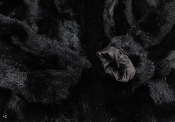 PINK HOUSE Rabbit Fur Hook Closure Jacket K-168683_006