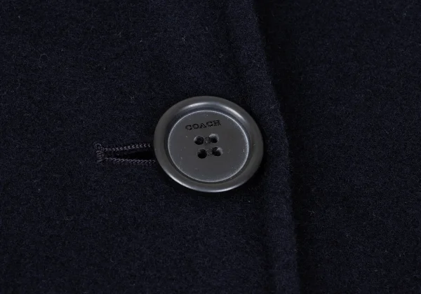 COACH Wool Blend Lining Signature Belted Coat K-168687_005