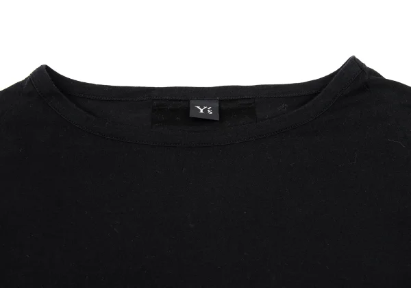 Y's Cotton Asymmetry Hem T-shirt K-168688_006