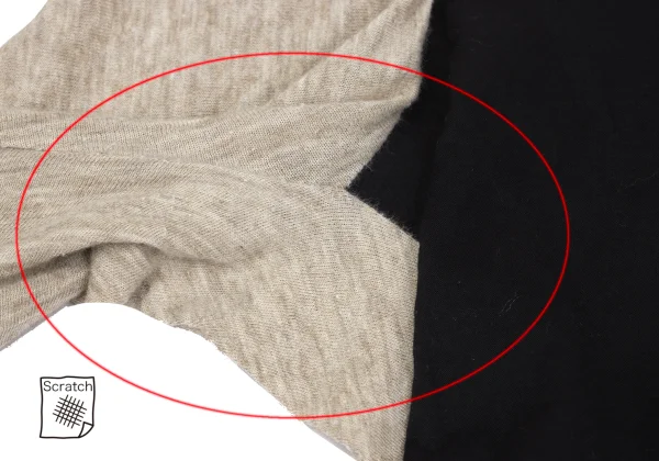 Y's Yak Blended Cotton Switching Cardigan K-168689_005