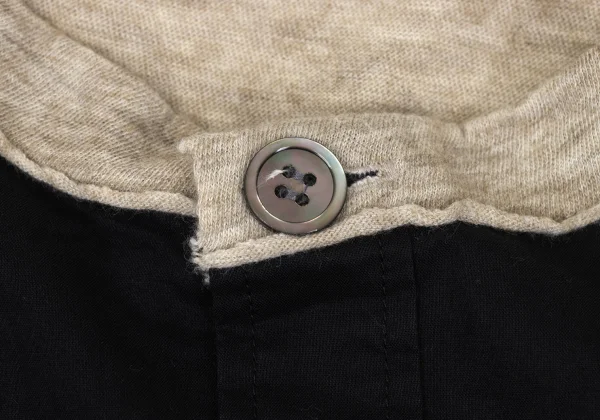 Y's Yak Blended Cotton Switching Cardigan K-168689_007