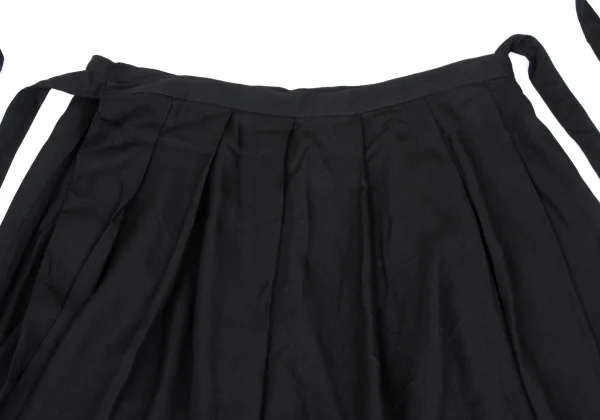 Y's Rayon Pleats Wrap Skirt K-168691_003