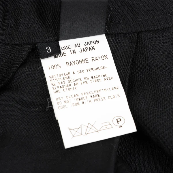 Y's Rayon Pleats Wrap Skirt K-168691_011