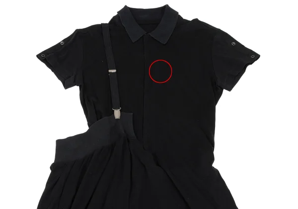 Y's One-shoulder Polo Shirt Dress K-168692_003