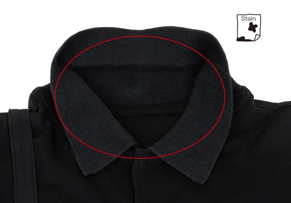 Y's One-shoulder Polo Shirt Dress K-168692_006