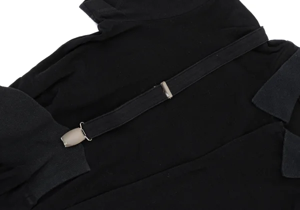 Y's One-shoulder Polo Shirt Dress K-168692_007