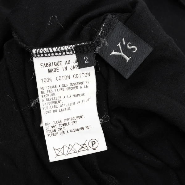 Y's One-shoulder Polo Shirt Dress K-168692_018