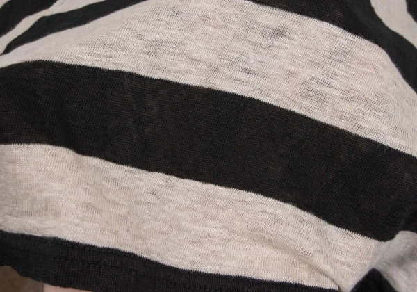 Y's Red Label Linen Striped Switching Tank Top K-168693_010