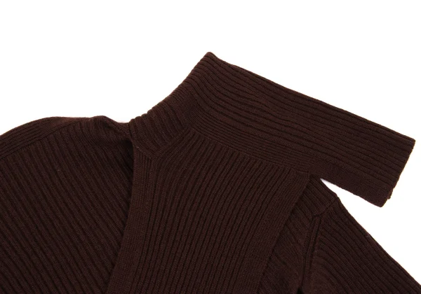 Y's Red Label Acrylic Blend Stole Neck Knit Sweater K-168694_006