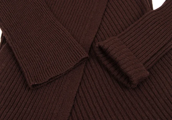 Y's Red Label Acrylic Blend Stole Neck Knit Sweater K-168694_011