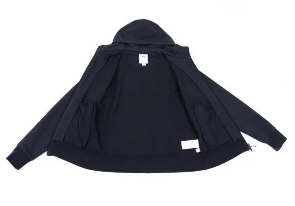 Y-3 Back Logo Printed Zip Hoodie K-168697_012