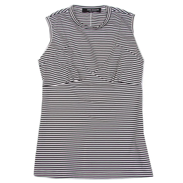JUNYA WATANABE COMME des GARCONS Poly Stretch Stripe Sleeveless Top K-168702_002