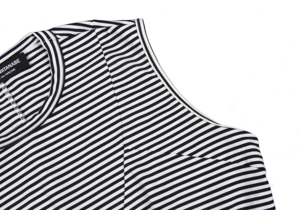 JUNYA WATANABE COMME des GARCONS Poly Stretch Stripe Sleeveless Top K-168702_009