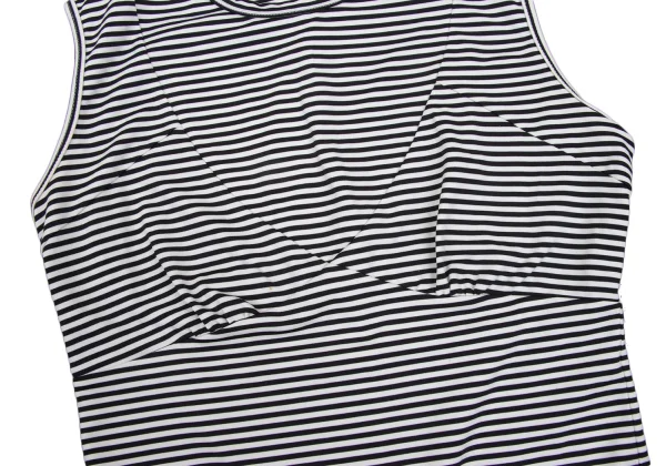 JUNYA WATANABE COMME des GARCONS Poly Stretch Stripe Sleeveless Top K-168702_010