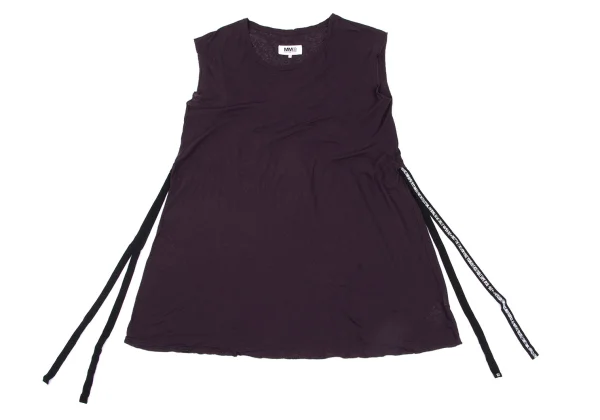 MM6 MAISON MARGIELA Cotton Linen Sleeveless Tunic K-168708_002