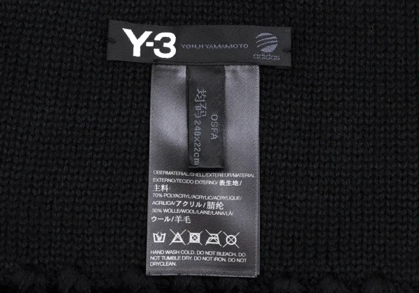 Y-3 Logo Jacquard Scarf K-168710_007
