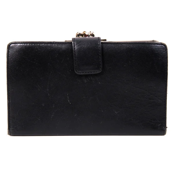 Y's Leather Wallet Black  K-168711_001