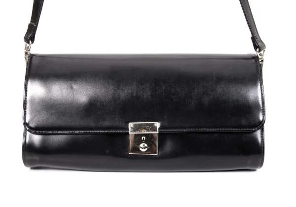 tricot COMME des GARCONS Leather Flap Shoulder Bag K-168712_003