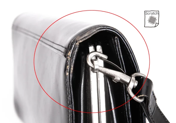 tricot COMME des GARCONS Leather Flap Shoulder Bag K-168712_011