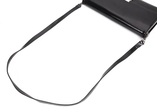 tricot COMME des GARCONS Leather Flap Shoulder Bag K-168712_014