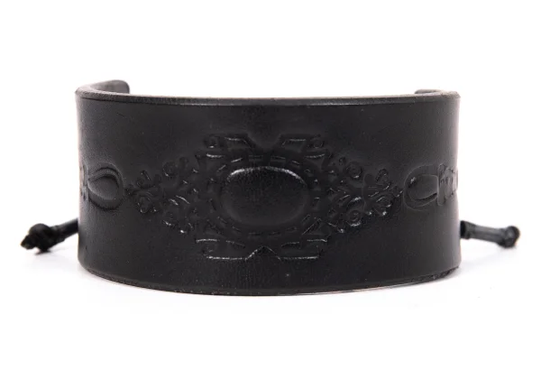 LIMI feu Emboss Leather Bangle K-168714_002