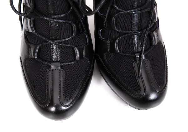 Y-3 DITA Lace Up Heel Leather Shoes K-168715_005
