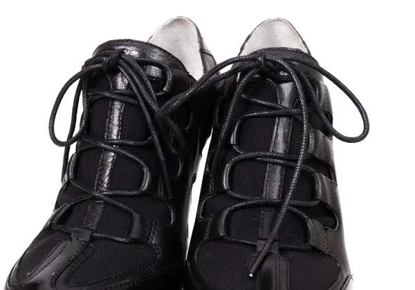 Y-3 DITA Lace Up Heel Leather Shoes K-168715_006