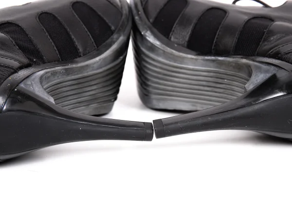 Y-3 DITA Lace Up Heel Leather Shoes K-168715_011