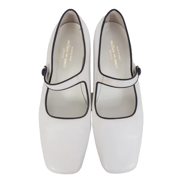 tricot COMME des GARCONS Mary Jane Leather Shoes K-168716_002