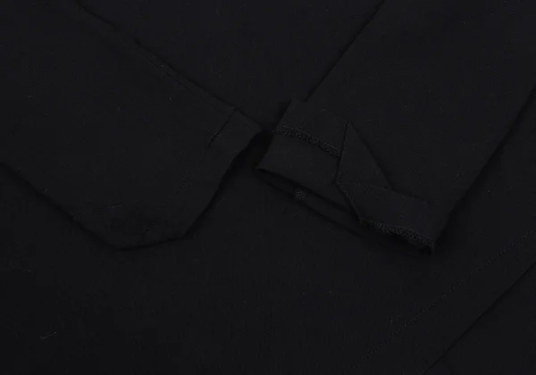 Yohji Yamamoto NOIR Cotton Switching Design Stretch T Shirt K-168719_005