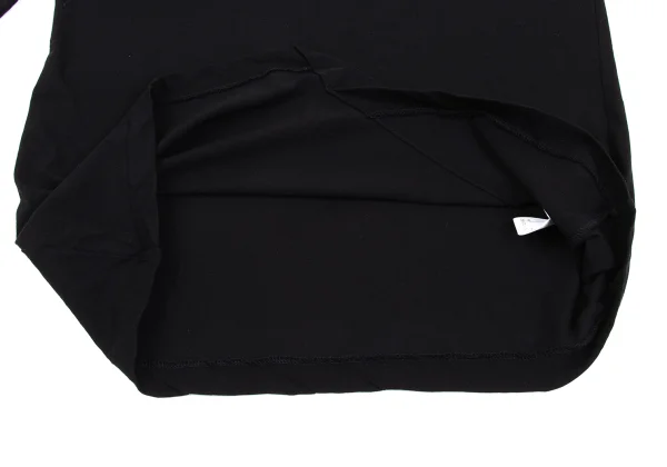 Yohji Yamamoto NOIR Cotton Switching Design Stretch T Shirt K-168719_008