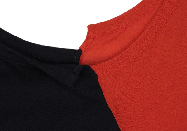 Y's Switching Design Bicolor Long Tank Top K-168724_004