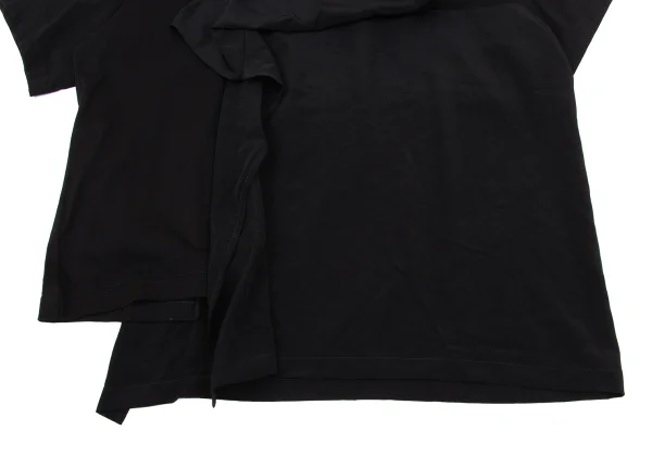 Y's Cotton Switching Draped T Shirt K-168725_008