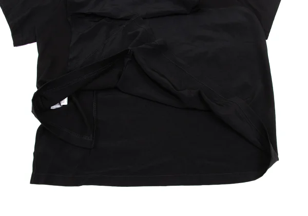 Y's Cotton Switching Draped T Shirt K-168725_010