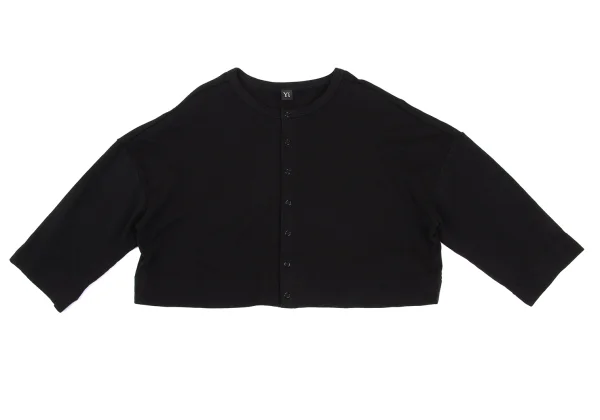 Y's Cotton Snap Button Short Cardigan K-168726_002