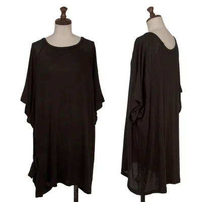 Y's Side Pocket Design Raglan Sleeve T Shirt