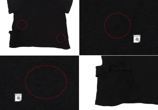 Y's Side Pocket Design Raglan Sleeve T Shirt K-168727_009