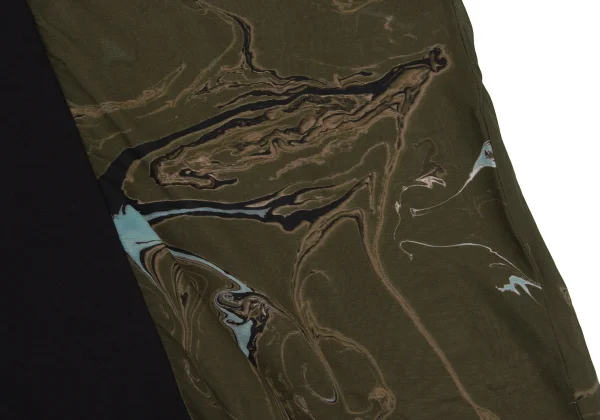 Y's Graphic Print Switching Design T Shirt K-168728_007