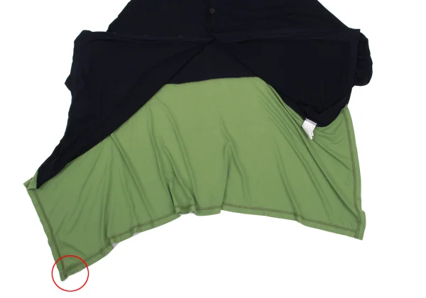 Y's Back Switching Draped Deformation Top K-168729_008