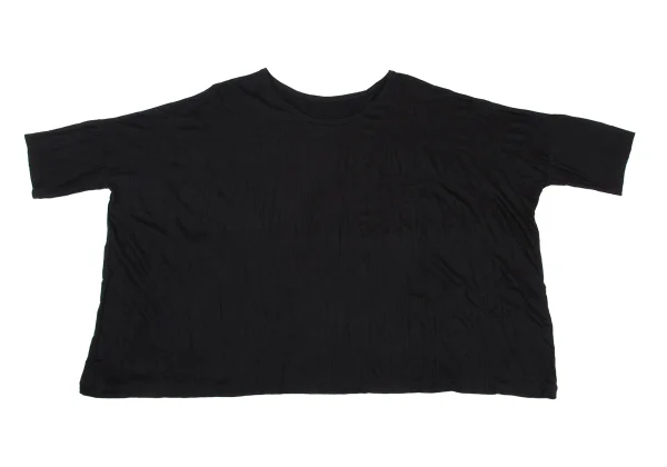 Y's Wool Wrinkled Wide Silhouette T Shirt K-168731_002