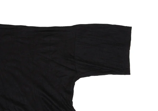 Y's Wool Wrinkled Wide Silhouette T Shirt K-168731_004